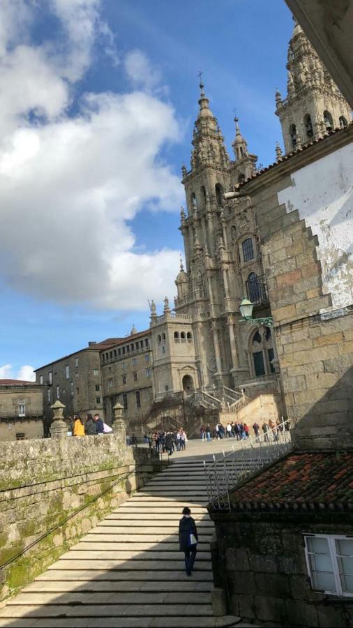 Apartamento Con Vistas A La Catedral Santiago de Compostela Eksteriør bilde